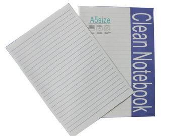 100٪ Virgin Pulp Cleanroom Paper Notebook Stapled Ruled Line / Graph Line
