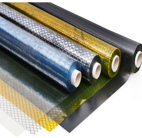 پرده های ضد استاتیک Softwall Vinyl Grid ESD Rubber Mat اندازه پاک 1.37M X 30M