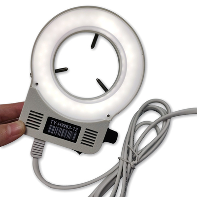 حلقه سفید دایره ای LED برای ابزارهای ایمن میکروسکوپ ESD