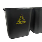 35L PP پلاستیک مربع ضد ایستاتیک سطل زباله ESD الکترواستاتیک اتاق تمیز جعبه ابزار سطل زباله