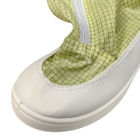 بدون گرد و غبار Unisex مقاوم ضد استاتیک کفش کار پوشش ESD اتاق تمیز چکمه های PU