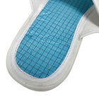 کفش کار ضد ایستاتیک ESD سفید 4 سوراخ کفش صنعتی PVC+PU