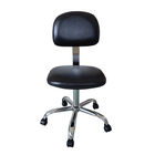 صندلی راحتی PU چرمی ضد استاتیک صندلی قابل تنظیم ارتفاع ارگونومیک ESD
