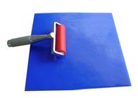 تشک های چسبناک قابل استفاده مجدد آبی رنگ سیلیکون تشک های کف توری اندازه 600X900 میلی متر