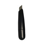 فولاد ضد زنگ لوازم اداری ESD چاقوی ایمن مشکی هدایت کننده ABS دسته تیغه جمع شده