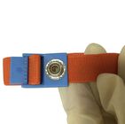 مچ بند ISO / SGS Elastic Anti Static Wrist Band Esd Wristband Adjustable 4MM Snap