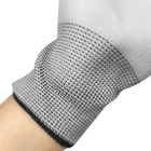 دستکش ایمنی با پوشش 3 انگشتی نیمه PU Palmfit صنعت استفاده از سفید