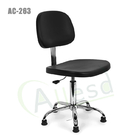 PU صندلی ضد استاتیک ESD چرخشی 360 درجه برای اتاق تمیز اداری آزمایشگاه ارگونومیک