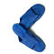 کفش ایمنی ESD Slipper Cross Type ESD SPU ماده رنگ آبی برای اتاق تمیز