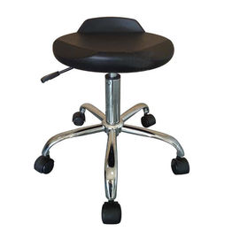 صندلی ایمن کنترل استاتیک ESD با سطح پشتی ضد سوراخ کوتاه رنگ سیاه