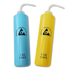 چاپ زرد HDPE پلاستیکی ESD آنتی استاتیک ایمن توزیع بطری مصارف صنعتی