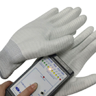 دستکش ESD با پوشش نخل پلی استر ضد استاتیک برای صنعت الکترونیک