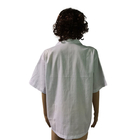 لباس کار صنعتی تی شرت 2.5 میلی متری برای کلین روم ESD آنتی استاتیک