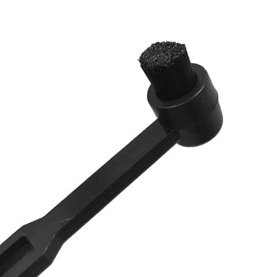 برش تمیز کننده ضبط رکورد های قدیمی Dupont Hair Hanging Brush Phonograph Anti-Static کوچک گرد