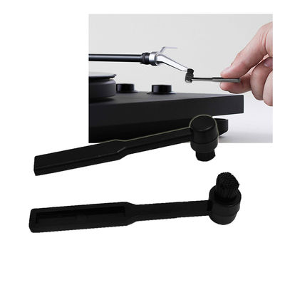 برش تمیز کننده ضبط رکورد های قدیمی Dupont Hair Hanging Brush Phonograph Anti-Static کوچک گرد