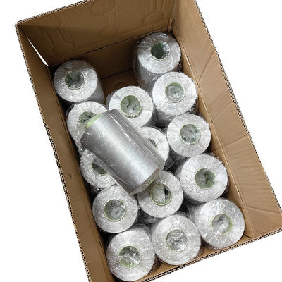 رشته خیاطی 150D/2 خاکستری برای ساخت لباس ضد ایستاتیک رشته فیبر کربن پلی استر فیبر رسانا بلند