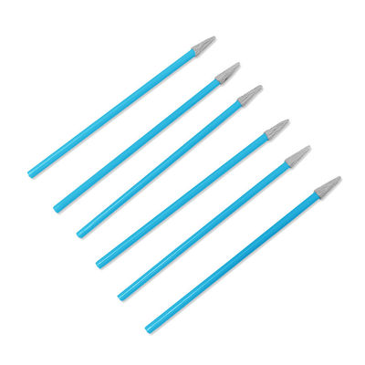 PS750B PCB تمیز کردن الکترونیک 74mm Lint رایگان اتاق تمیز پلی استر نوک سر Swabs