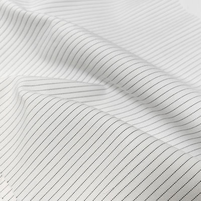 5mm Strip 65%Polyester 34%Vicose 1%Fiber Carbon پارچه ضد ایستاتیک اتاق تمیز پارچه ESD پارچه ضد ایستاتیک پارچه