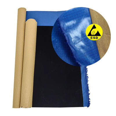 100D چسبنده ESD پارچه ابریشم خطی ضد ایستاتیک خود چسبنده پلی استر میش پارچه ضد ایستاتیک