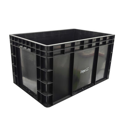 600*400*230mm سیاه ESD جعبه ضد ایستاتیک پلاستیکی جعبه قطعات الکترونیکی جعبه ضد ایستاتیک برای صنعت الکترونیک