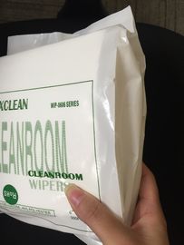 برف پاک کن 140GSM Cleanroom Polyester Polyester Double knit Size 4 "x4" 6 "x6" 9 "x9" 12 "x12"