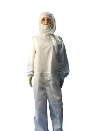 Biotech / دارویی ESD ایمن مواد اتاق تمیز ESD با کلاه و ماسک صورت