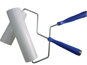 غلتک چسبنده PE Cleanroom یکبار مصرف سایز 8 اینچ برای تمیز کردن اتاق تمیز