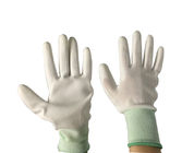 دستکش ضد استاتیک روکش نخل پلی اورتان سفید دستکش آستر پلی استر بدون درز
