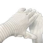 دستکش ضد استاتیک ESD مواد ایمن پلی استر بوش الیاف کربن بافتنی