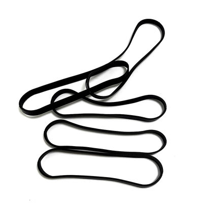 104 X 4 X 1.5mm سیاه ESD باند سیلیکونی ضد ایستاتیک برای قطعات الکترونیکی