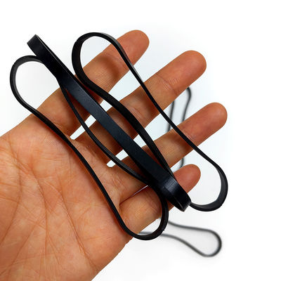 104 X 4 X 1.5mm سیاه ESD باند سیلیکونی ضد ایستاتیک برای قطعات الکترونیکی