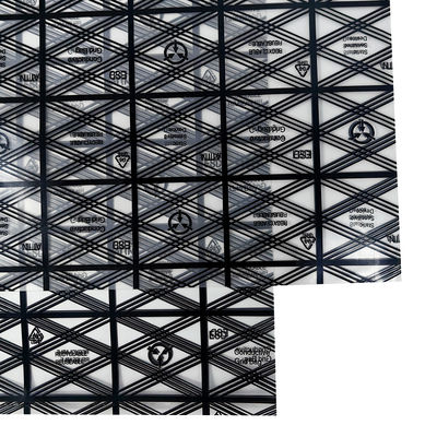ESD Anti-Static Mesh Printing PE Shielding Bag For Electronic Product Packaging