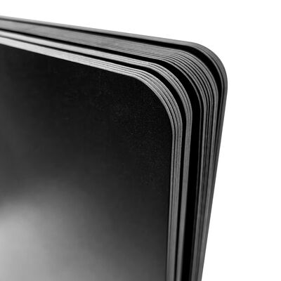 Anti Static Flame-Retardant Frosted Black PP Plastic Sheet