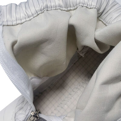 کفش ایمنی ضد استاتیک با سرپنجه فولادی سفید برای لباس کار صنعتی