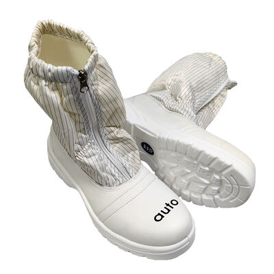 چکمه‌های کوتاه کامپوزیت اسفنجی ضد الکتریسیته ساکن ESD سفید