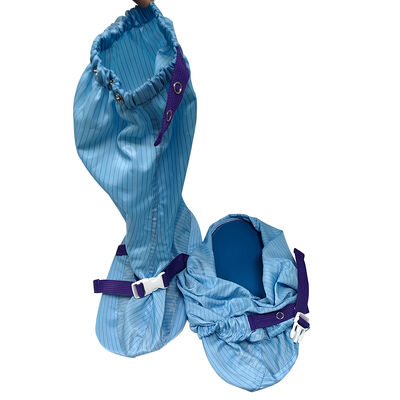 کفش‌های ساق بلند PVC با زیره نرم و ضد گرد و غبار ESD برای اتاق تمیز