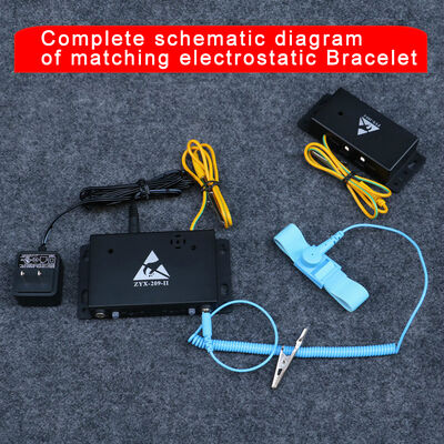 تستر مانیتور آنلاین بند مچ ESD ضد الکتریسیته ساکن دو ایستگاهی 209-2