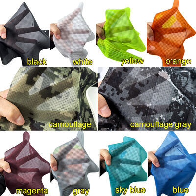 چاپ تمساحی با عملکرد بالا ESD پارچه با رشته الماس 87% پلی استر + 13% فیبر کربن