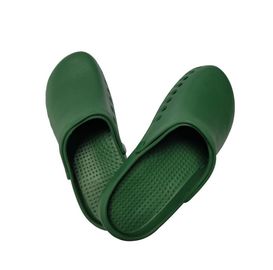 کفش ایمنی ضد استاتیک Cleanroom EVA Clogs Green Nurse Clogs For Hospital