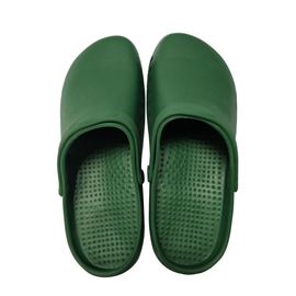 کفش ایمنی ضد استاتیک Cleanroom EVA Clogs Green Nurse Clogs For Hospital