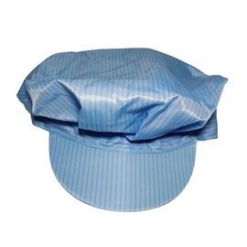پارچه پلی استر بدون گرد و غبار ضد استاتیک ESD سفید آبی زرد اندازه پارچه S / M / L / Xl