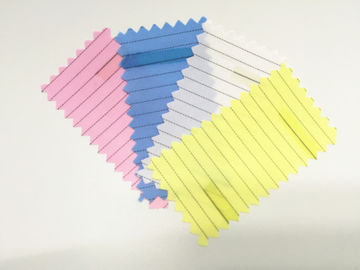 5mm Stripe Polyester ESD Fabric Antistatic 2/3 Twill 75D X 75D
