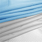 98٪ پلی استر 2٪ فیبر کربن ESD 5MM پارچه ای مشبک برای لباس Cleanroom