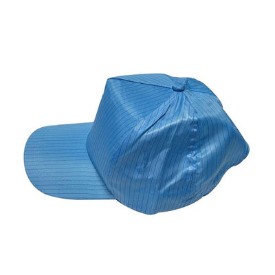 Cleanroom Anti Static 99٪ Polyester 1٪ Fiber Carbon ESD Cap SGS