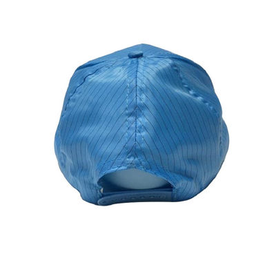 Cleanroom Anti Static 99٪ Polyester 1٪ Fiber Carbon ESD Cap SGS