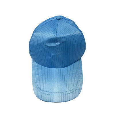 Cleanroom Anti Static 99٪ Polyester 1٪ Fiber Carbon ESD Cap SGS