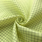1/2 Twill 5mm Grid 98٪ Polyester 2٪ Carbon Antistatic Clothing