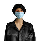 سیاه و سفید 4 Black فیبر کربن Unisex ESD لباس ایمن ضد استاتیک با کلاه