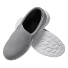 کفش کار ایمنی ضد استاتیک خاکستری ESD برای اتاق تمیز صنعتی