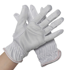 دستکش های پلی استر اتاق تمیز کاری با جذب عرق دست سفید سفارشی شده است